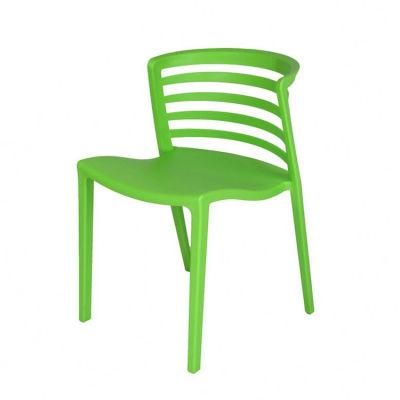 PVC Outdoor Retro White Student Clover Nook Elsa Dining Chair