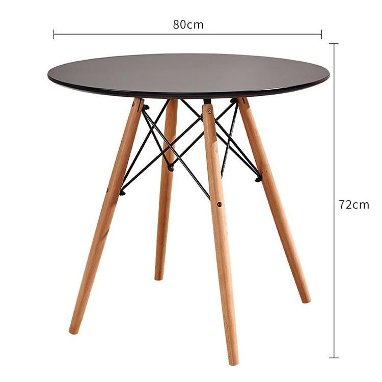 2021 China Supplier Modern Round Wooden Dining Table Designer