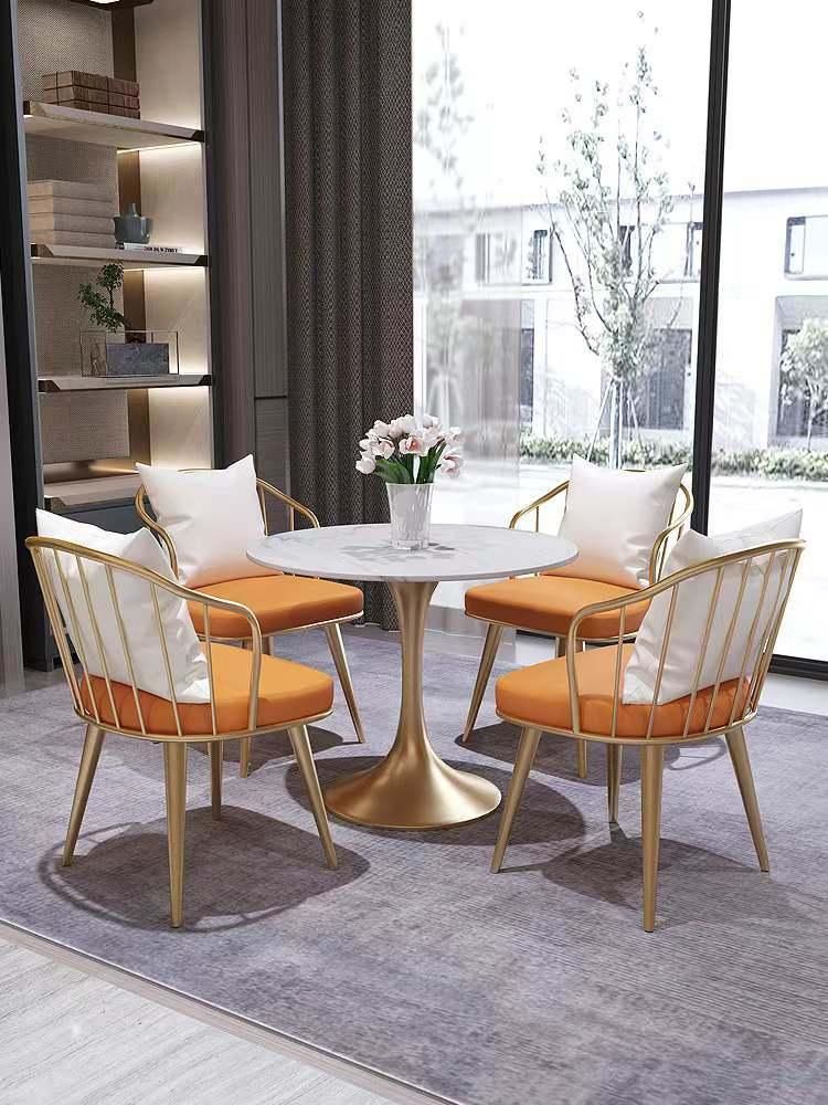 Wholesale Modern Luxury Fashion Colorful Classic Soft Velvet Chair