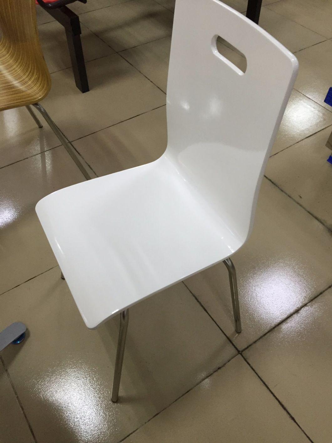 High Quality End Bentwood Cafeteria Dining Chair (CY-03)