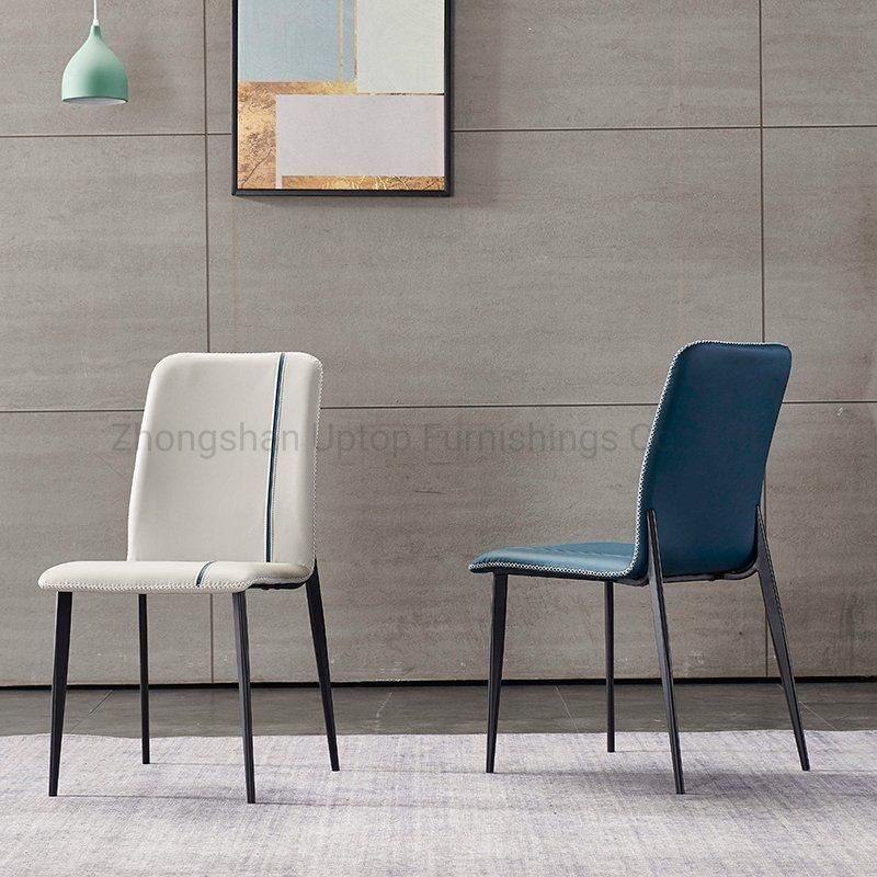 Marble Table Leather Chairs Dining Room Furniture (SP-DT112)