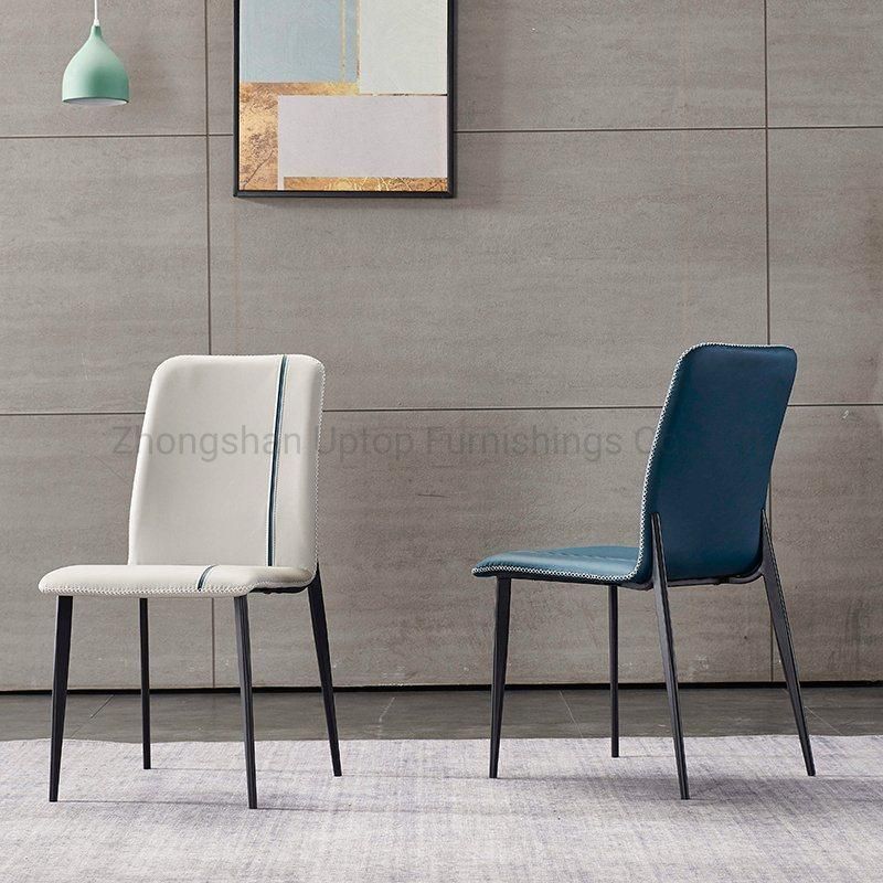 Marble Table Leather Chairs Dining Room Furniture (SP-DT112)