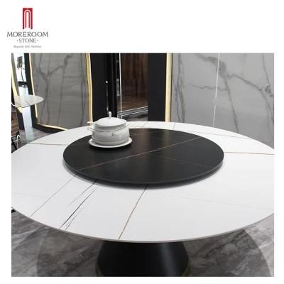 Sintered Stone White Dining Table Set Furniture Table