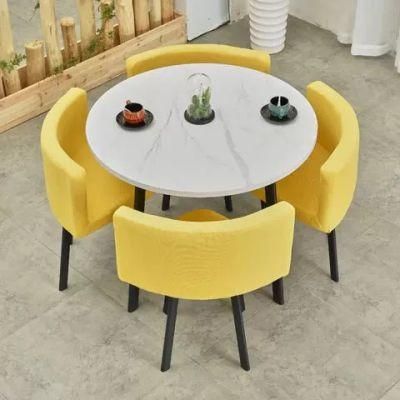 Promotional Restaurant Dining with 4 Chairs Banquet Wedding Event Round Table