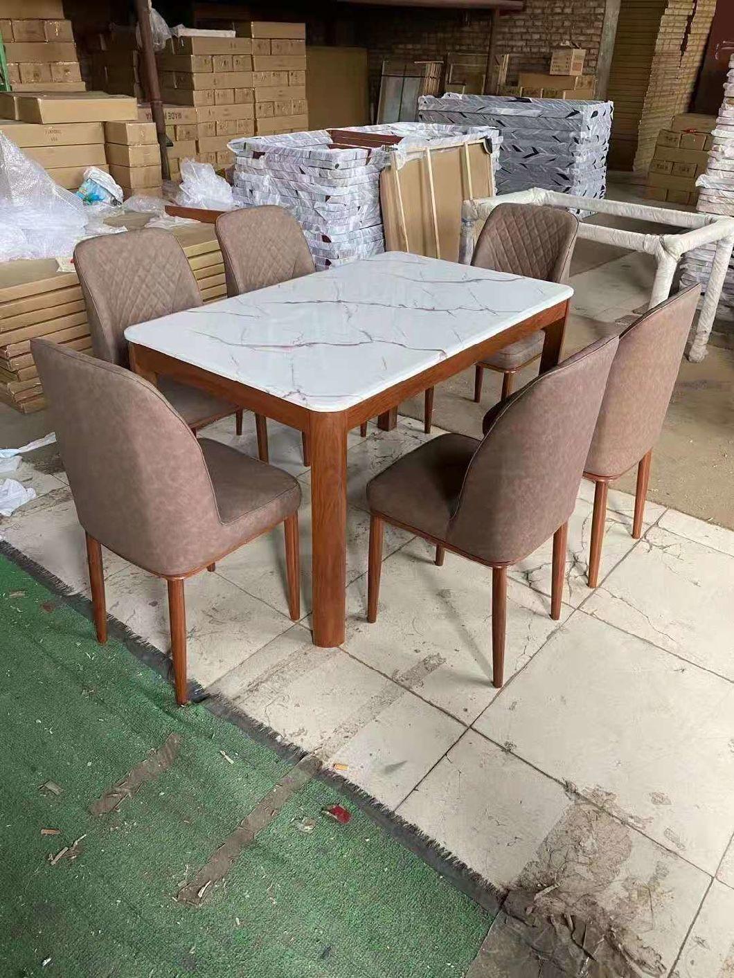 General Use Industrial Dining Table Conference Table Cafe Table and Chairs