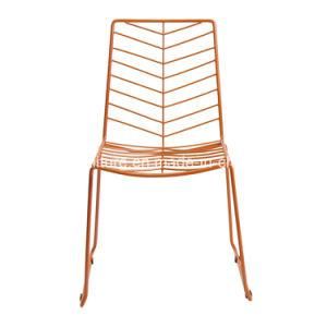 709-H45-St 2016 Metal Hanging Chair Knee Chair Orange Garden Chair
