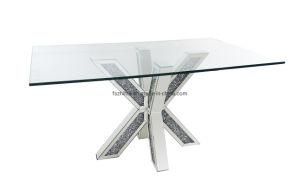 Furniture Set of Stainless Steel Dining Table