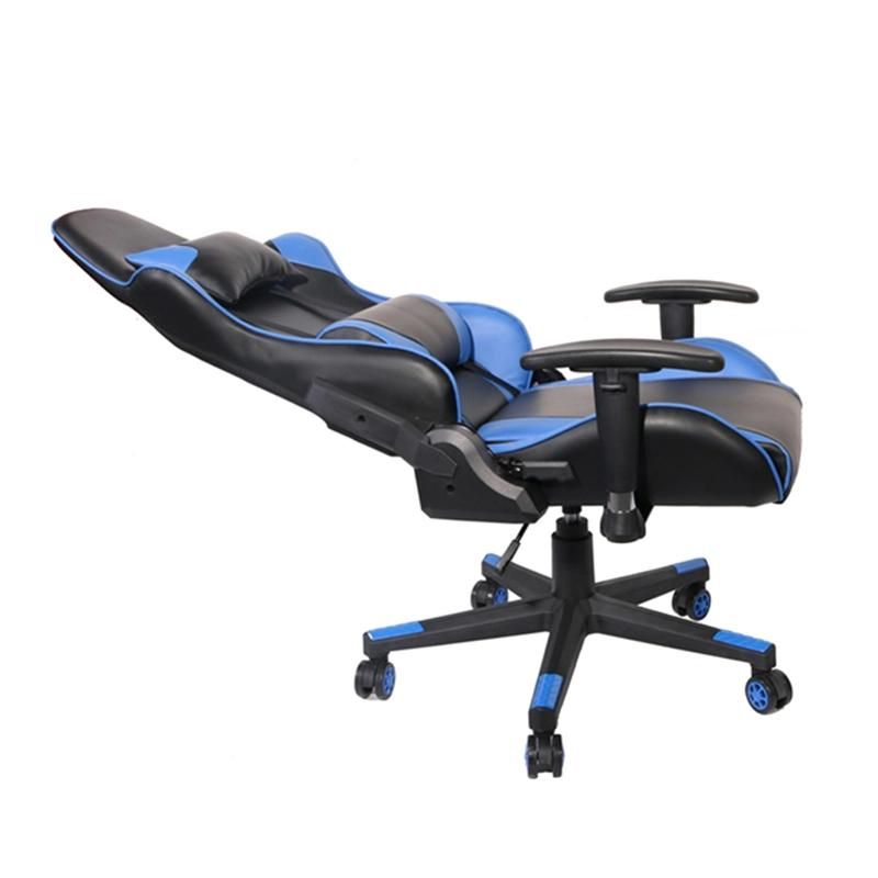 Wholesale Cheap High Quality PU Leather Nylon Base Gas Lift Rotatable Rotating Height Adjustable Silla Computer Racing Gaming Chair