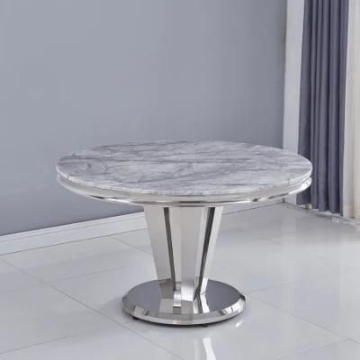Hot Sale New Luxury Dining Room Furniture Dining Tables, Dining Room Sets 6 Dining Chairs Marble Dining Table Set