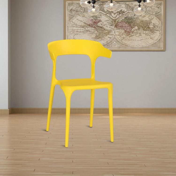 Outdoor Home Furniture Chair Modern Design Horn Type Hotel Dining Plastic Chair PP Chair Outdoor Chair for Garden