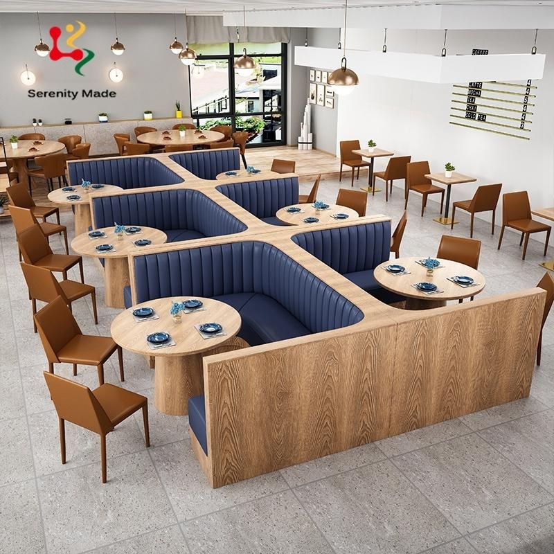 Hotel Furniture Corner Custom Timber Booth Seating