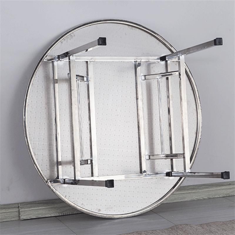 Hot Sales Foldable Round Stainless Steel Table