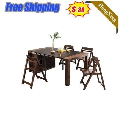 Antique Modern Chinese Wooden Melamine Home Hotel Furniture Sideboard Restaurant Table Chair Dining Table