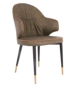 Custom Modern Home Living Room Restaurant Fabric Dining Chair