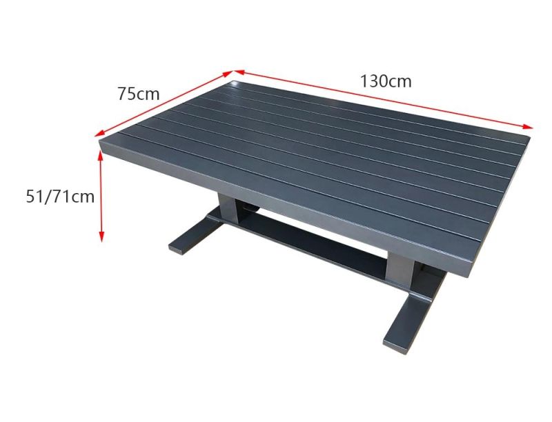 Customized Square Darwin Carton Box China Leisure Garden Outdoor Table