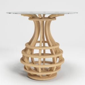 Modern New Design Round Wooden Dining Table