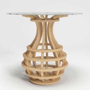 Modern New Design Round Wooden Dining Table