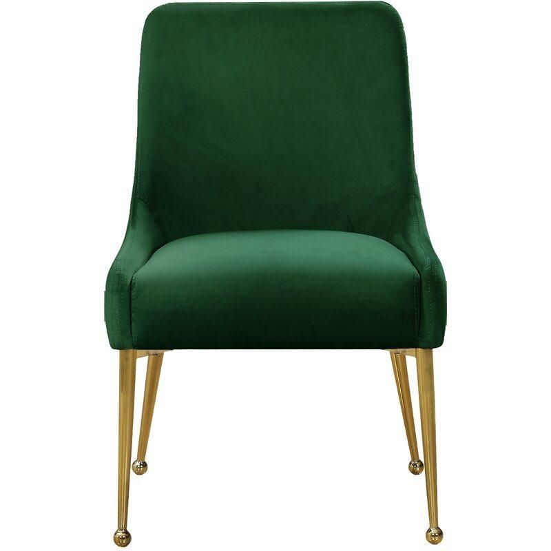 2021 Modern Metal Leg Fabric Chair for Hotel Banquet and Restaurant Home Dining Room Chair