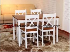 Solid Pine Wood Table and Chair