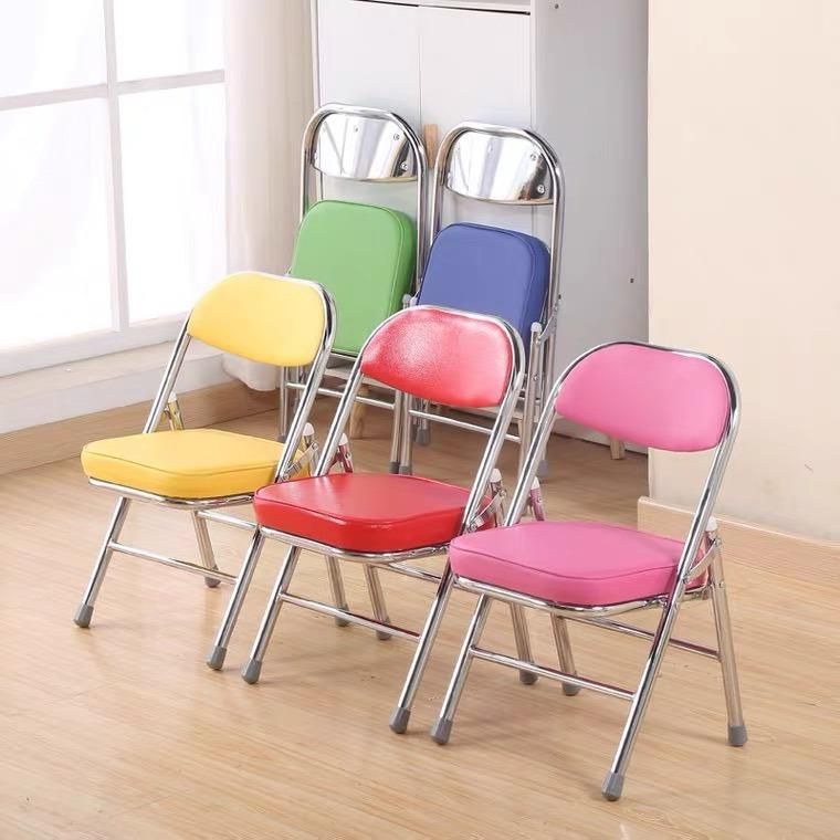 Safety Outdoor Colorful Folding Kids Study Children Party Dining Chair