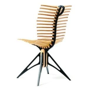 Morden Wooden Design Four Leg Coffee Chair