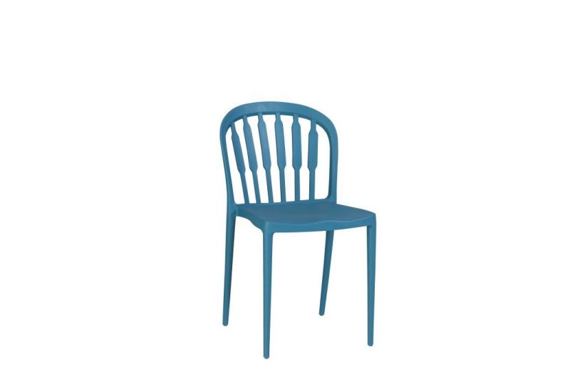 Wholesale Outdoor Furniture Colored PP Modern Seat Outdoor Chair Stackable Ergonom Plastic Chair