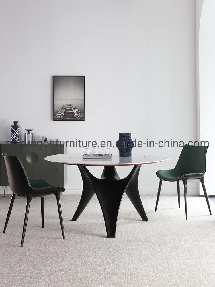 Unique Design Dining Table with Marble Top for Dining Furniture