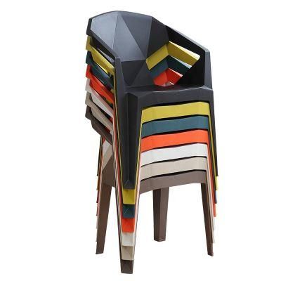 Creative Geometric Design for Outdoor Barbecue Beer Plastic Chair