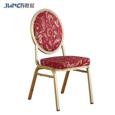 Hotel Restaurant Furniture Stronge Metal Stacking Banquet Meeting Chair