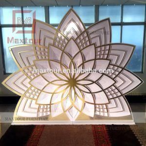 High Quality Flower Wall Acrylic Wedding Backdrop for Decoration