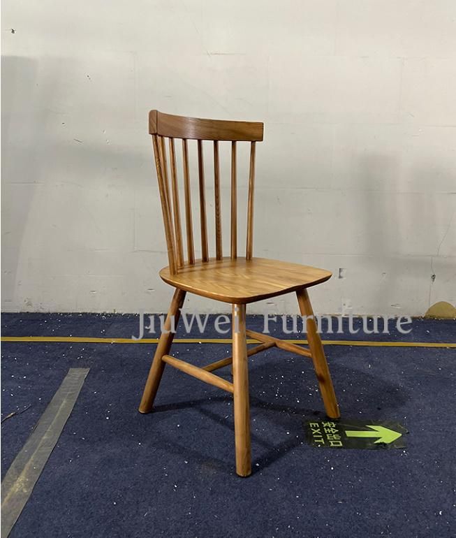 Unfolded Wood Dining Chair Outdoor Home Furniture Wooden Hotel Chairs with High Quality