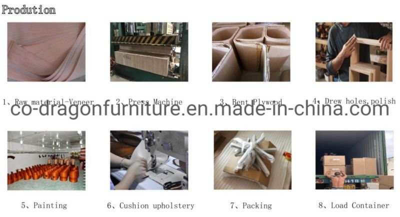 Modern Wholesale High Back Plastic Dining Chair for Dining Furniture