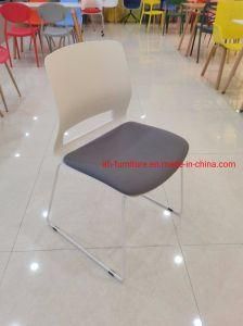 New Design Plastic Chair with Metal Leg