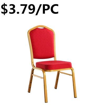 restaurant Dining Comfortable Back Unfold Banquet Chairs Stackable Furniture Supplier