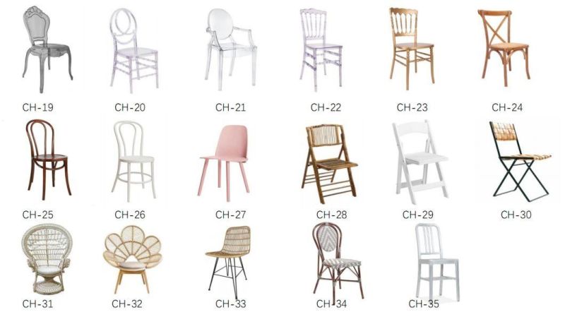 Event Planing Furniture Bentwood Dining Chairs