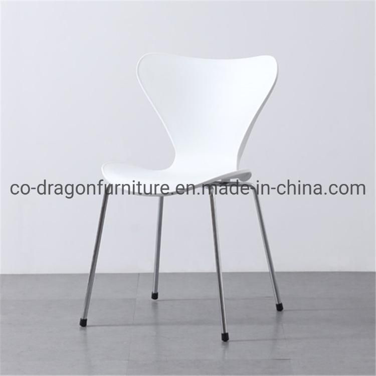 Wholesale Dining Furniture Steel Legs Dining Chair with Plastic Set