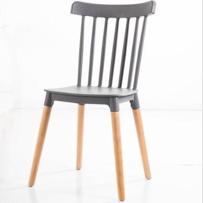 Leisure Bedroom Restaurant Hotel Meeting Plastic Seat Living Dining Room Training High Back Nordic Stackable Party Cafe Patio Dining Chair