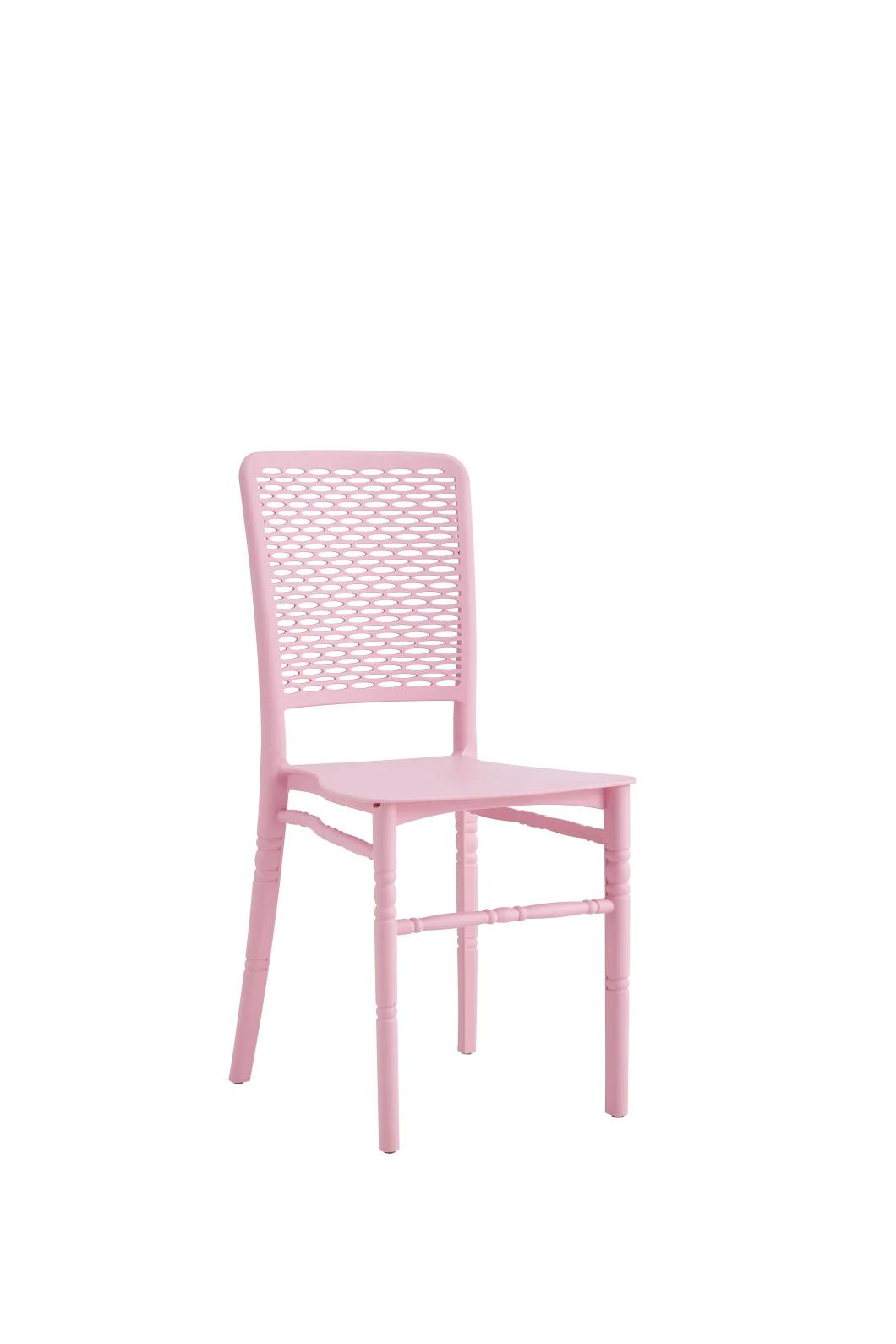 Cheap Plastic Chair for Garden Stackable Outdoor Chair PP Leisure Dining Chair with Arm