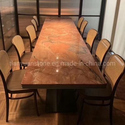 Granite/Marble Stone Dinner Table Top for Hotel and Home Furniture