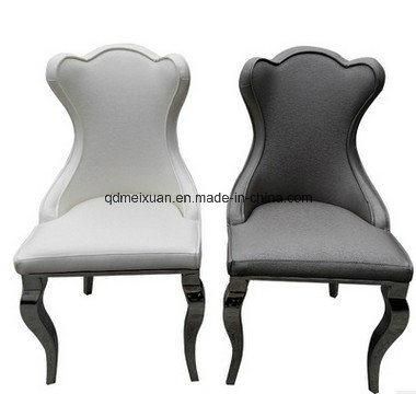 Wholesale Fashion Household Eat Chair Stainless Steel Dining Chair Hotel Restaurant Paper Art Mensal Chair Recreational Chair (M-X3280)
