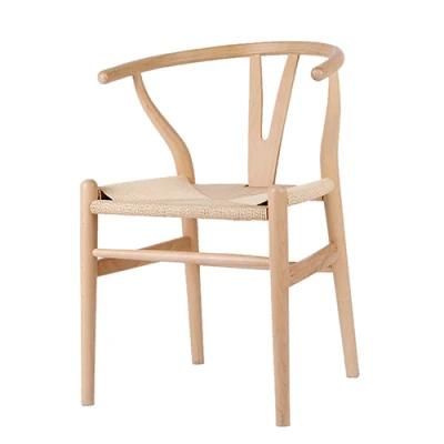 Kvj-6033 Hot Sale Beech Wood Hans Wegner Wishbone Chair