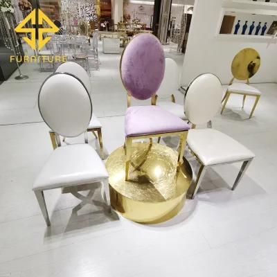 Stainless Steel Chair Gold Made in China