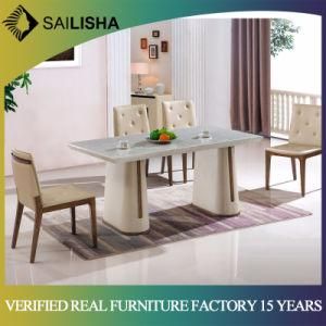Modern Wooden Dining Table and Chair Set for Home Furniture Restaurant