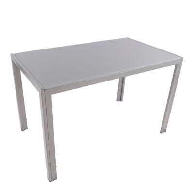 American Simple Style High Strength Glass Dining Table