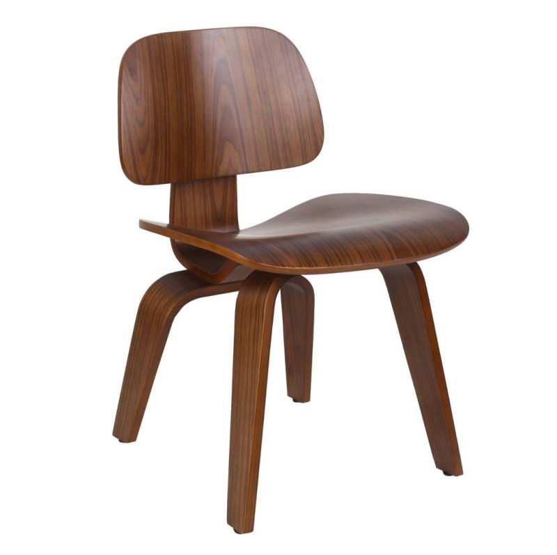 Modern Solid Wood Restaurant Walnut/Maple Plywood Bentwood Dining Chairs