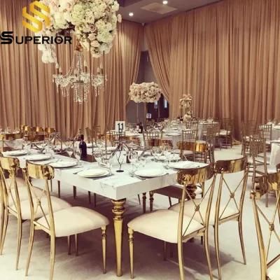 China Factory Customized Dining Furniture Wedding Banquet Chairs