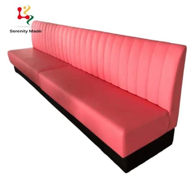 Customized Fabric Size Modern Booth Seating Sofa