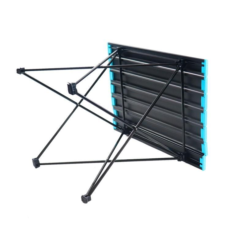 Folding Table Top Portable Camping Table, Lightweight Perfect for Outdoor, Picnic, Cooking, Beach, Hiking, Fishing Wbb15329