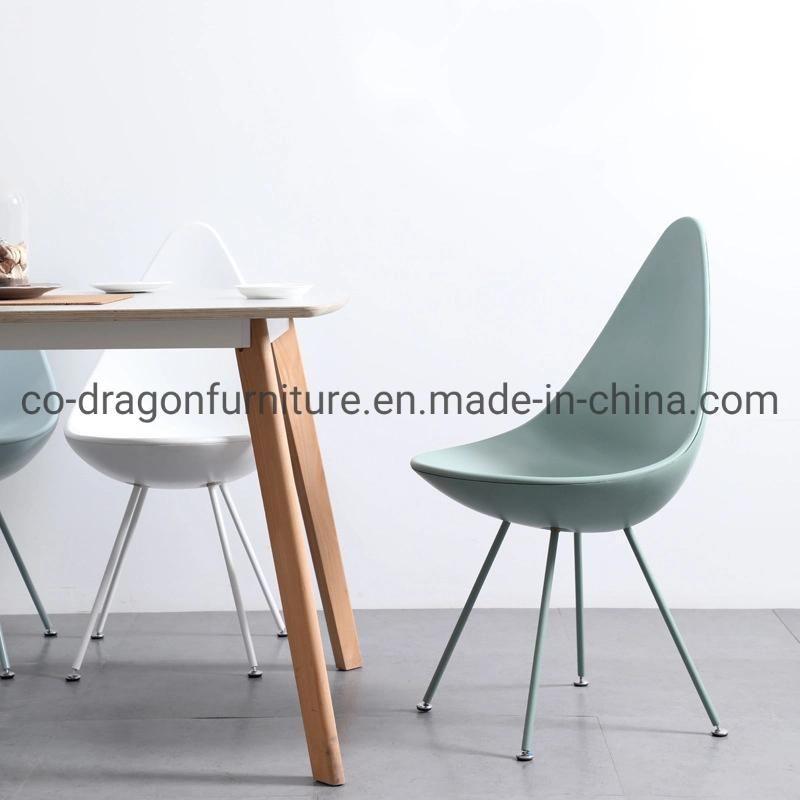 Wholesale Metal Leg Plastic ABS Dining Chair for Home Furniture