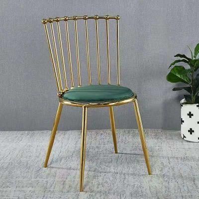 Light Luxury Dining Room Home Back Chair Restaurant Living Room Chair Lounge Chair Bedroom Dressing Dining Chair